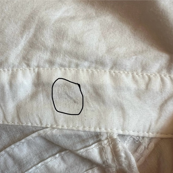 NWT Zara Mika Shirt Eyelet Button Down Sz M - Picture 4 of 4